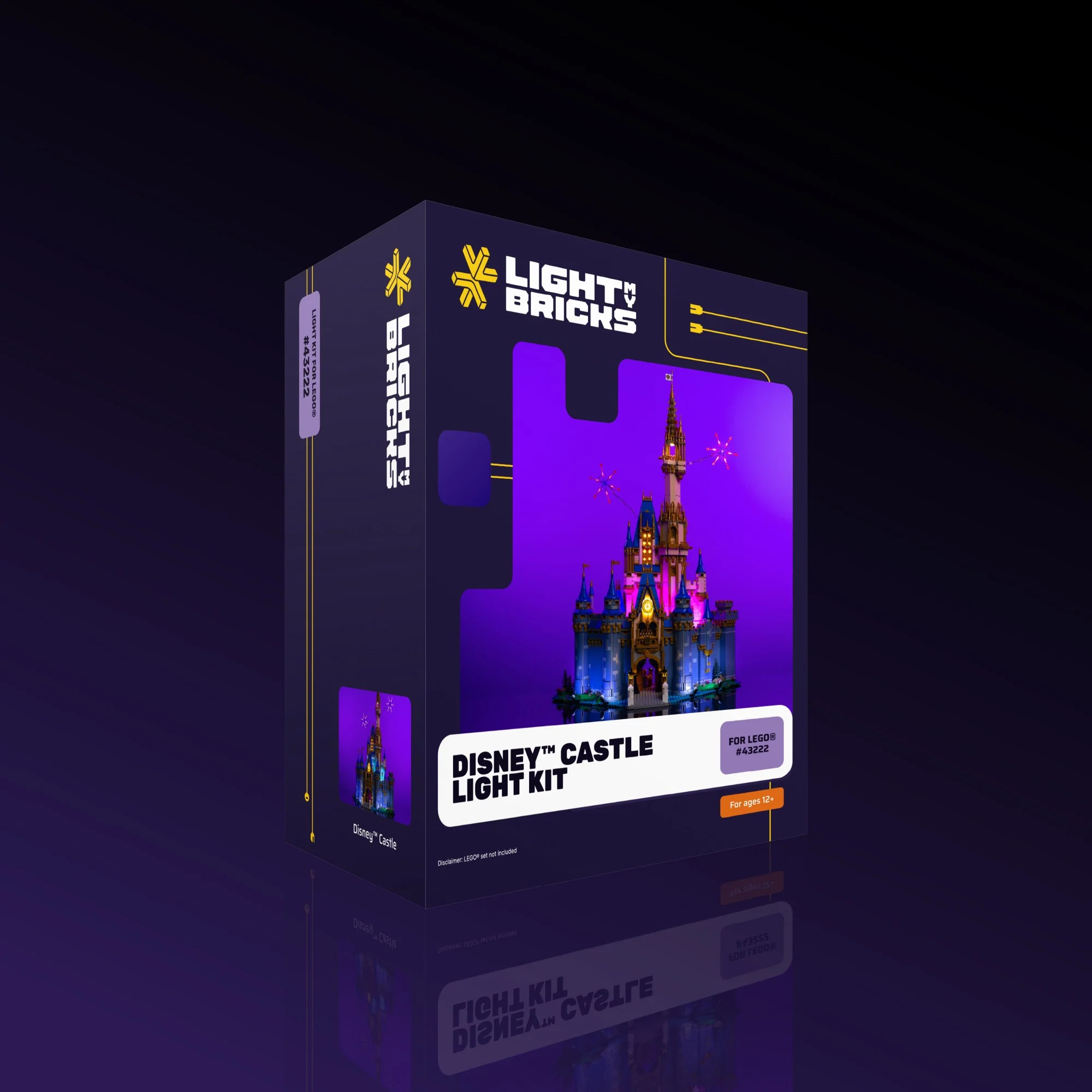 Light Kit for LEGO® Disney Castle #43222 - Image 19