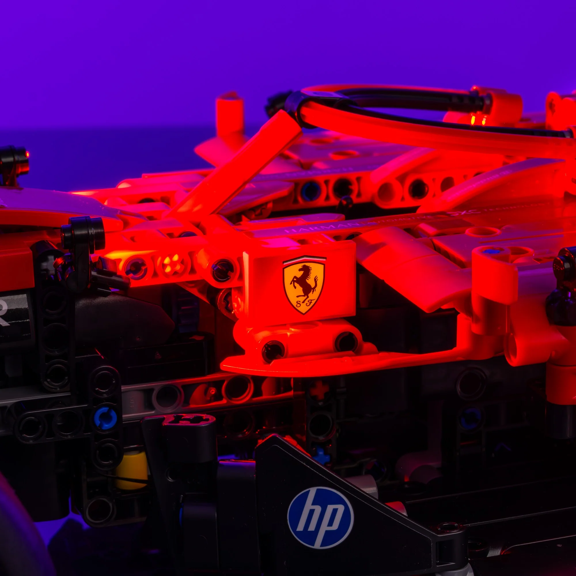 Light Kit for LEGO® Ferrari SF-24 F1 Car #42207 - Image 8