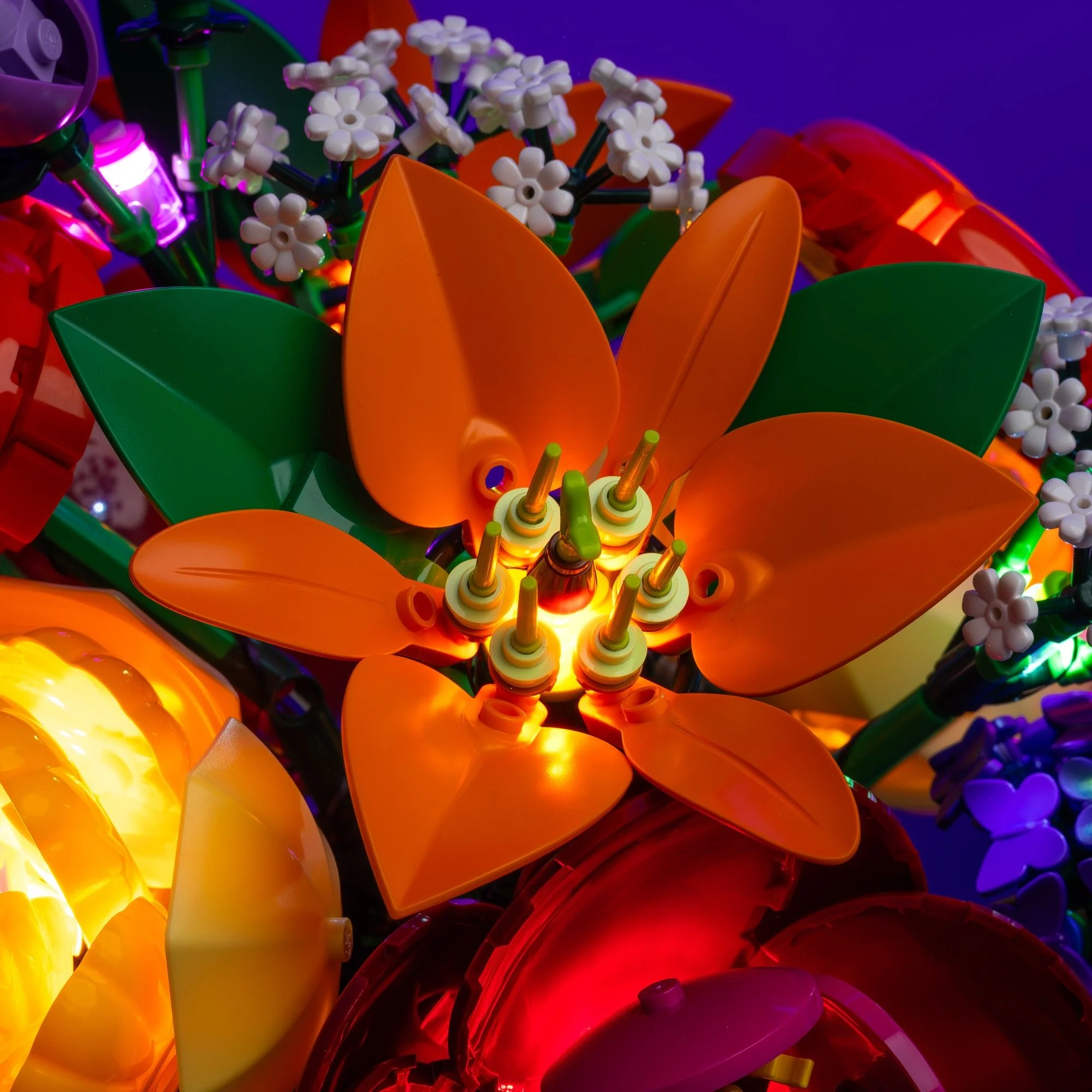 Light Kit for LEGO® Flower Arrangement #10345 - Image 8