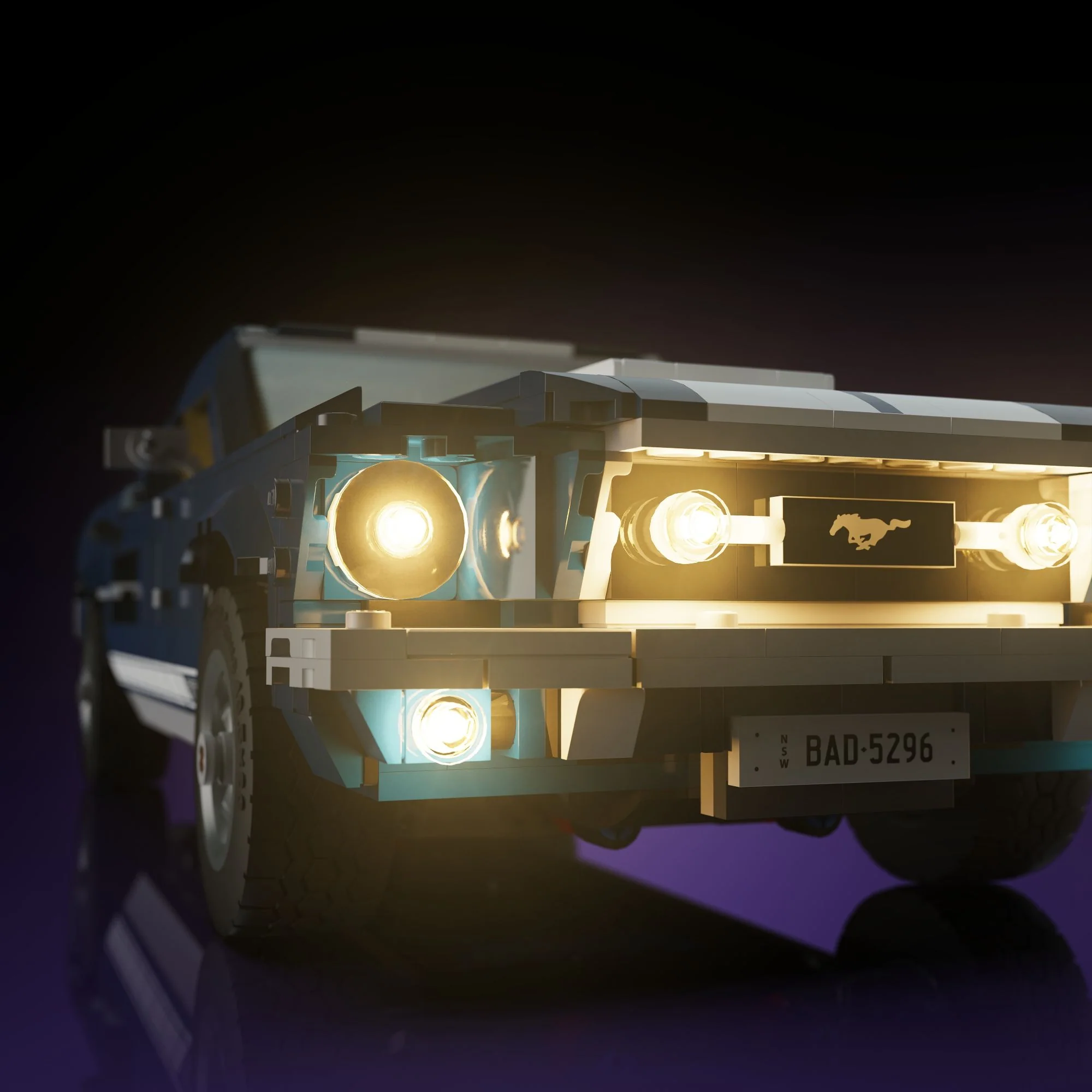 Light Kit for LEGO® Ford Mustang #10265 - Image 10