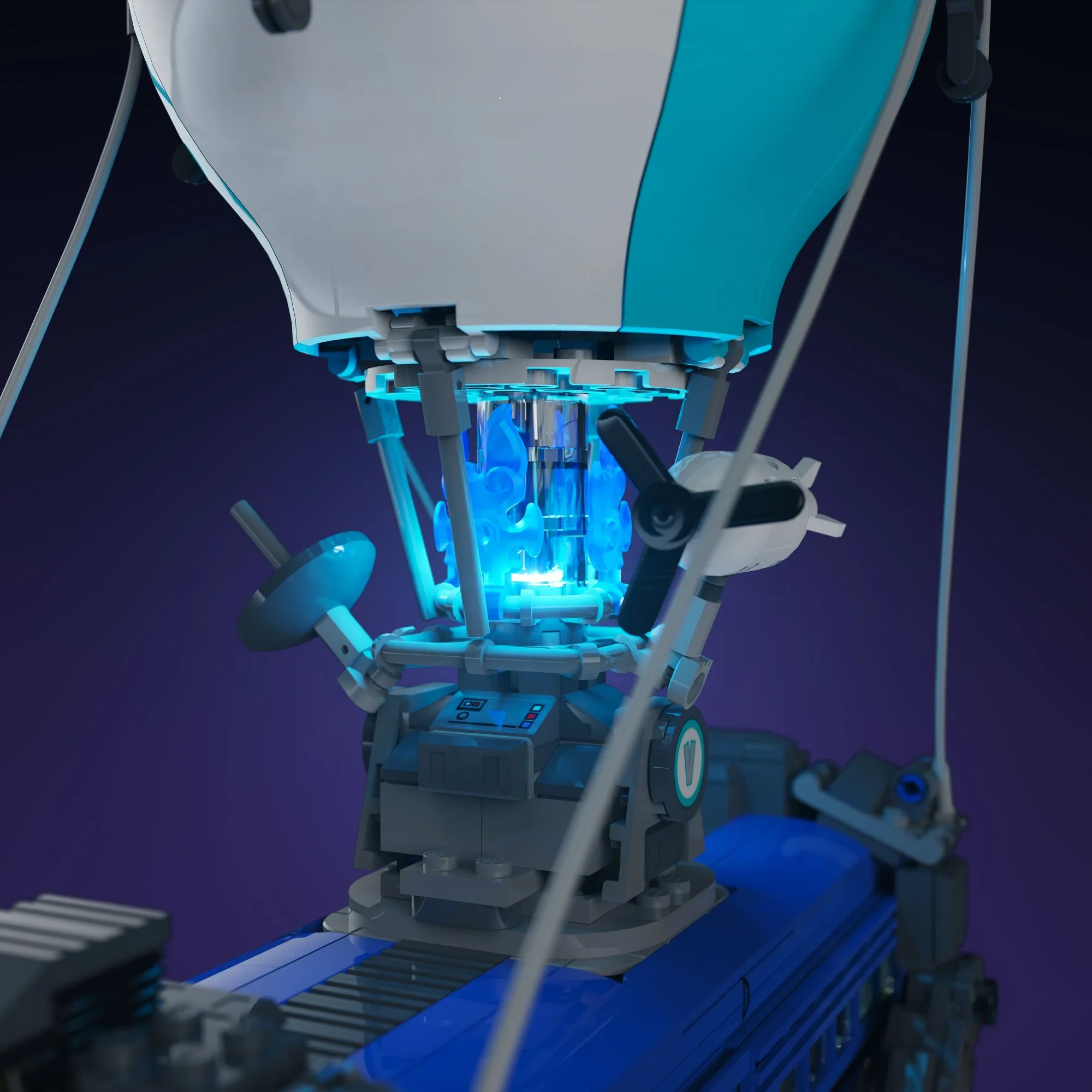 Light Kit for LEGO® Fortnite Battle Bus #77073 - Image 7