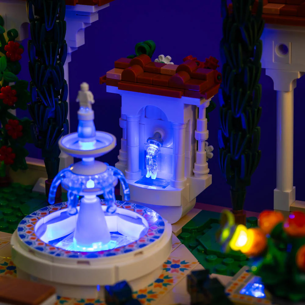 Light Kit for LEGO® Fountain Garden #10359 - Image 9