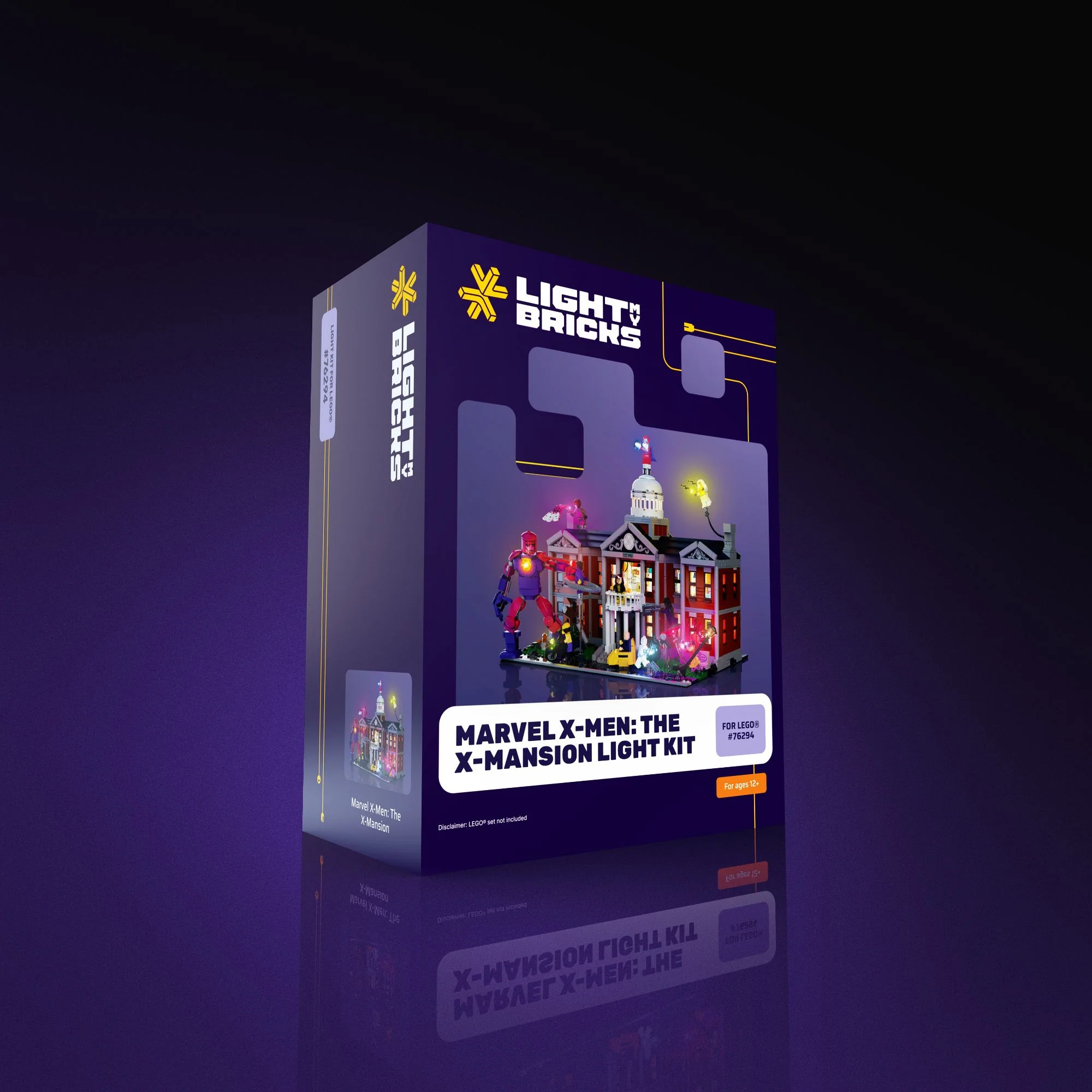 Light Kit for LEGO® Marvel X-Men: The Mansion #76294 - Image 11