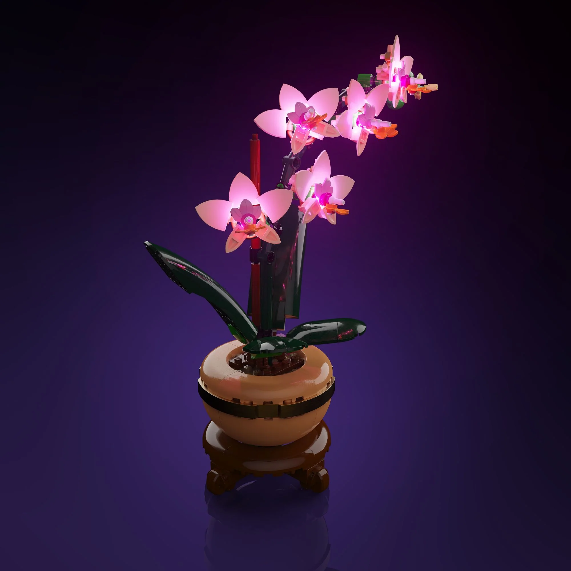 Light Kit for LEGO® Mini Orchid #10343 - Image 3