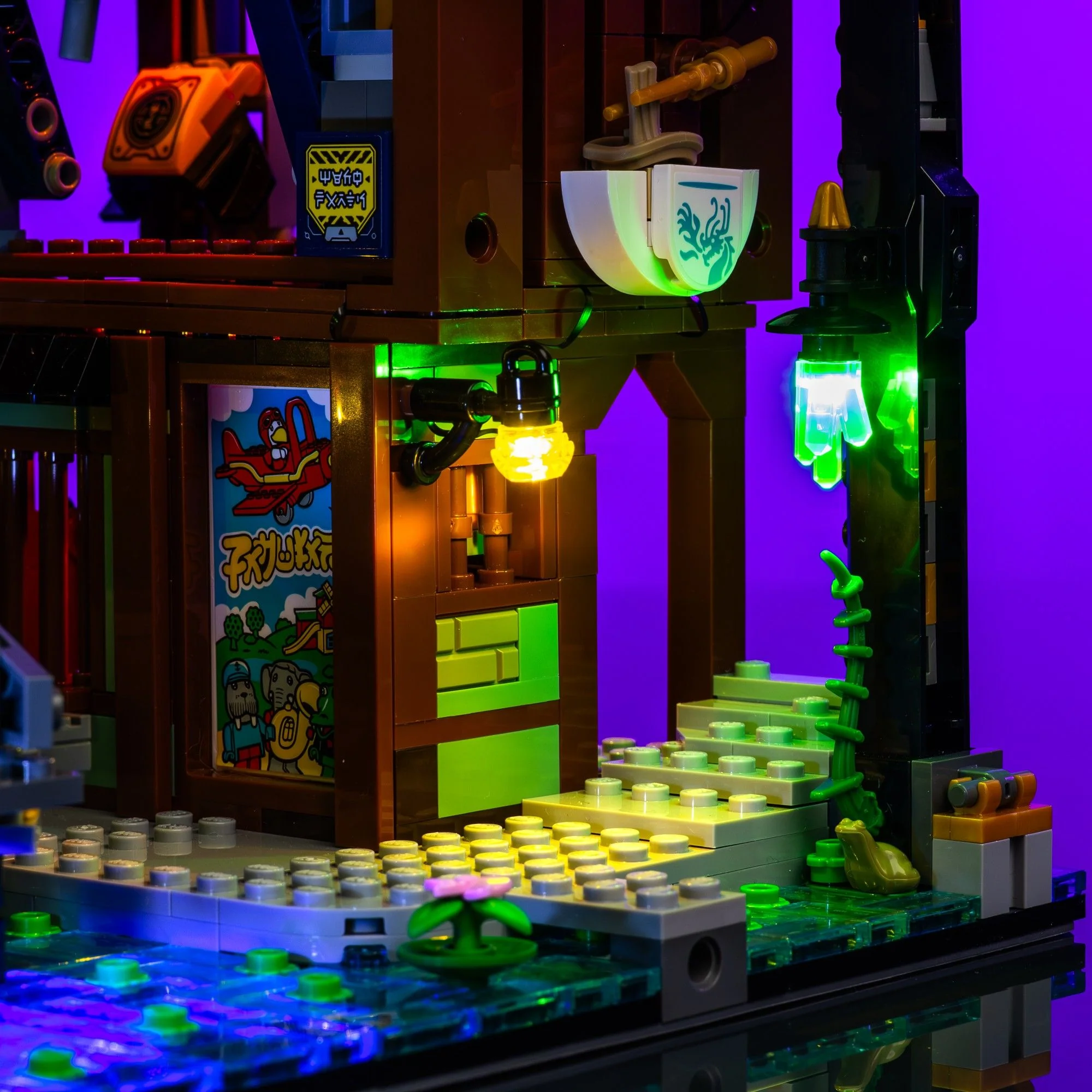 Light Kit for LEGO® NINJAGO City Workshops #71837 - Image 10