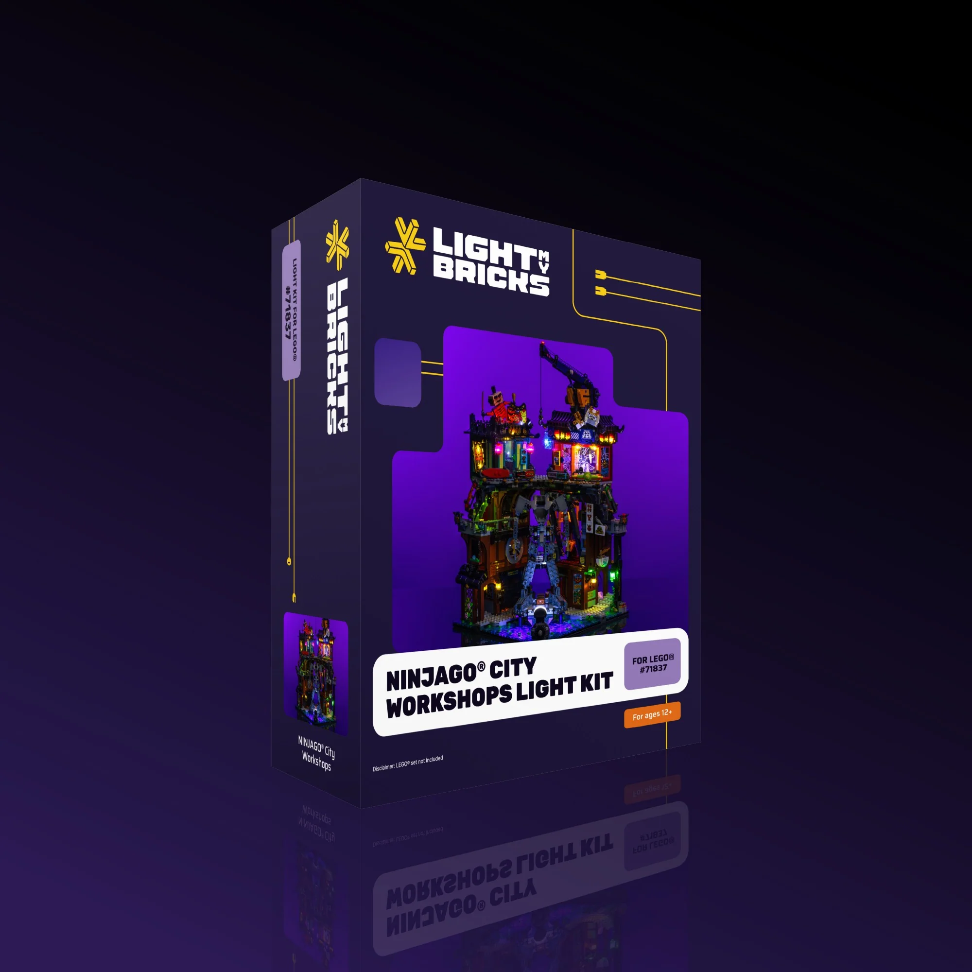 Light Kit for LEGO® NINJAGO City Workshops #71837 - Image 11