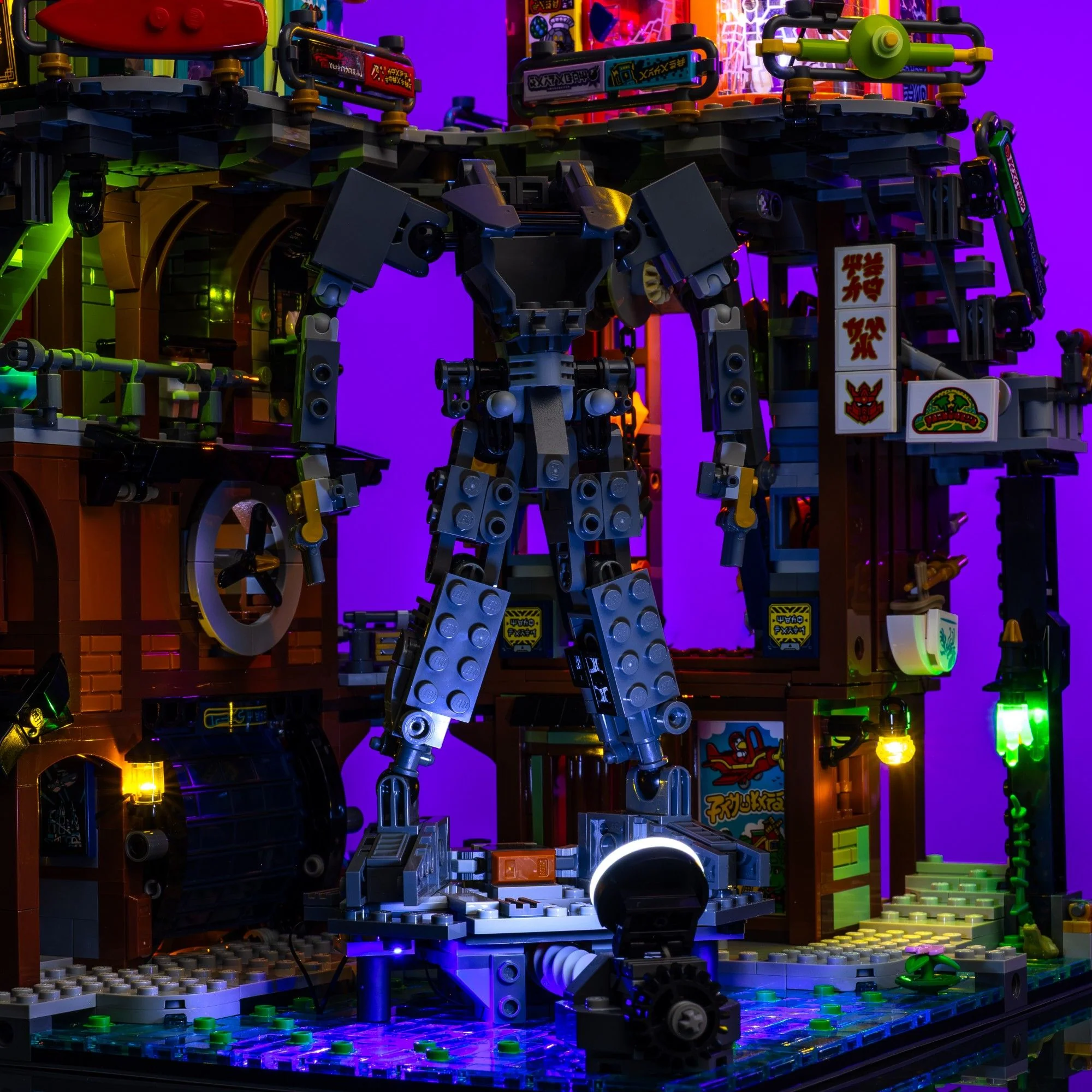 Light Kit for LEGO® NINJAGO City Workshops #71837 - Image 5
