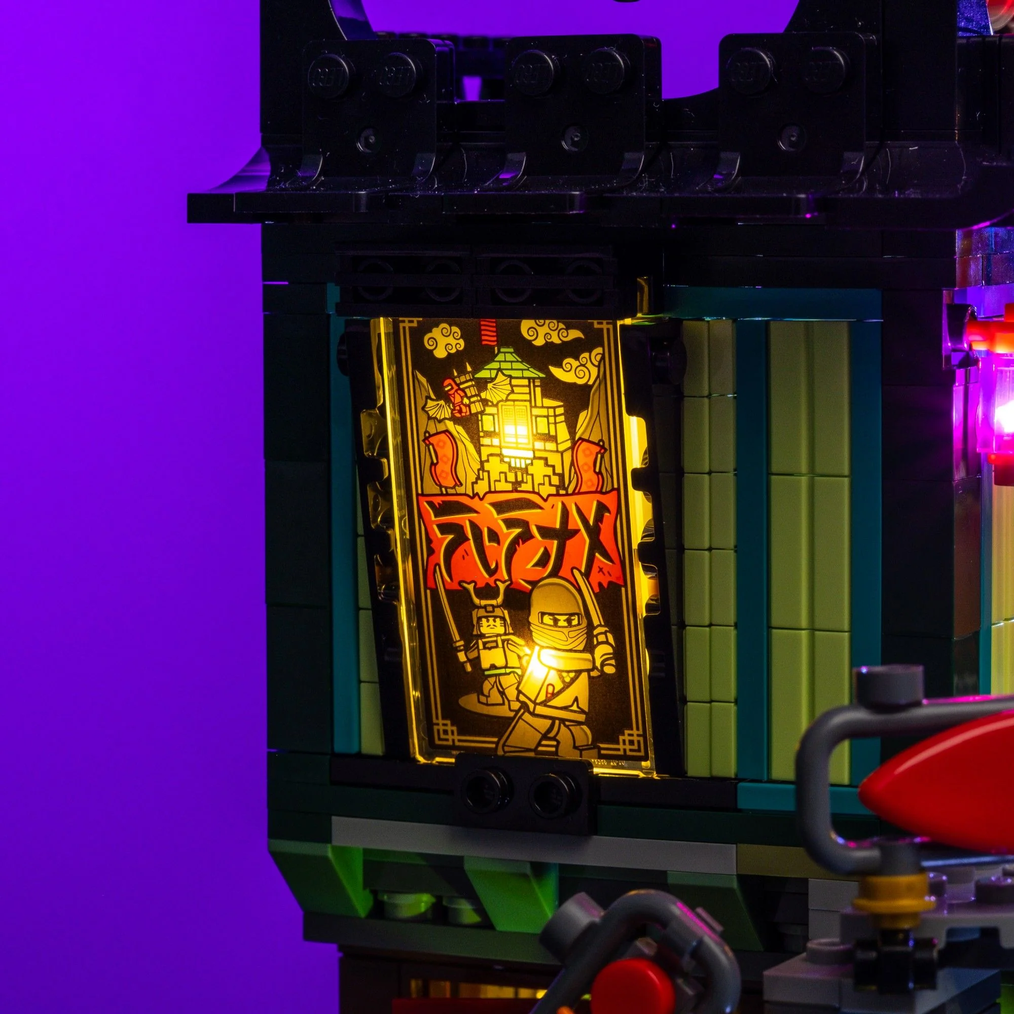 Light Kit for LEGO® NINJAGO City Workshops #71837 - Image 6