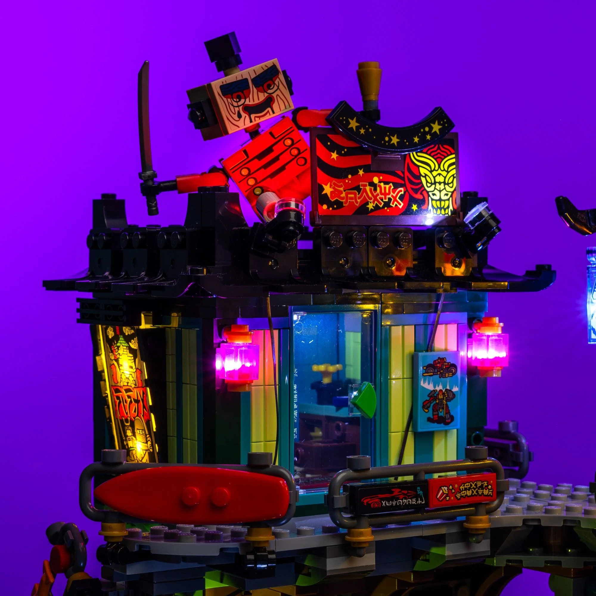 Light Kit for LEGO® NINJAGO City Workshops #71837 - Image 8