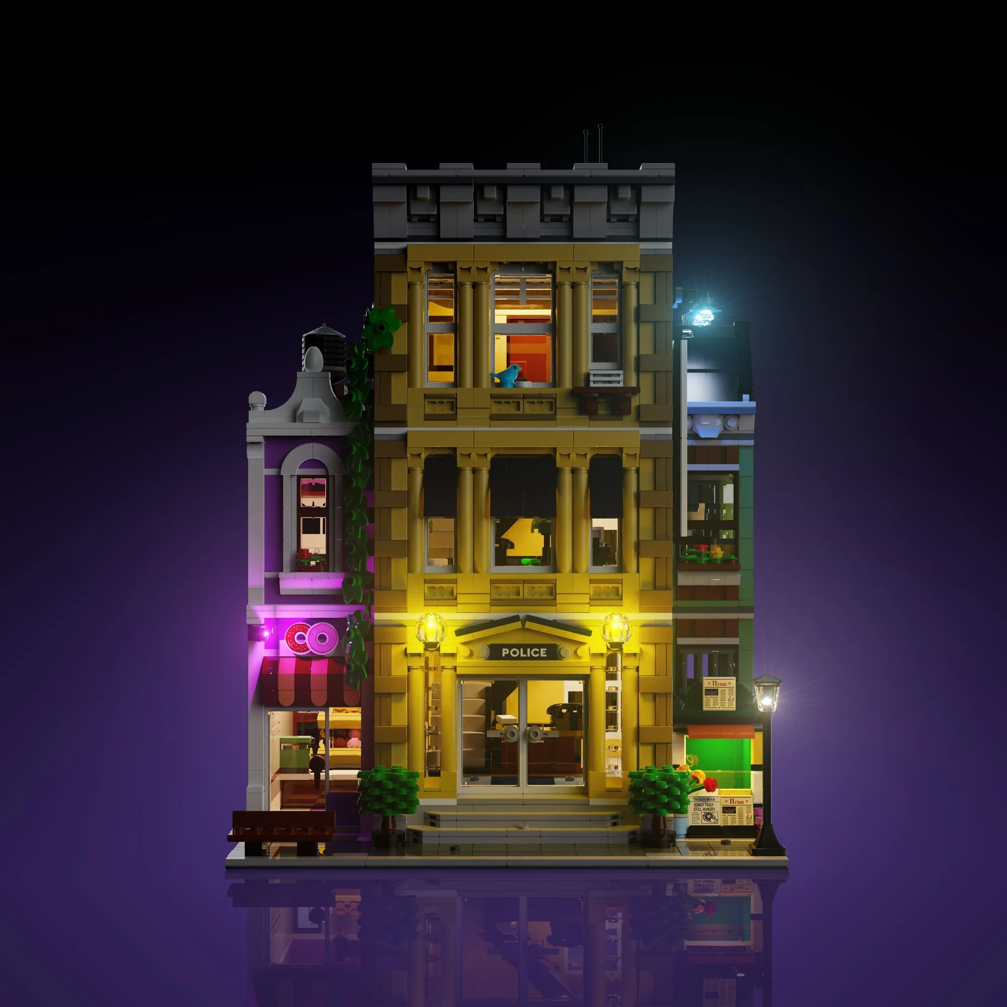 Light Kit for LEGO® Police Station #10278 - Image 5