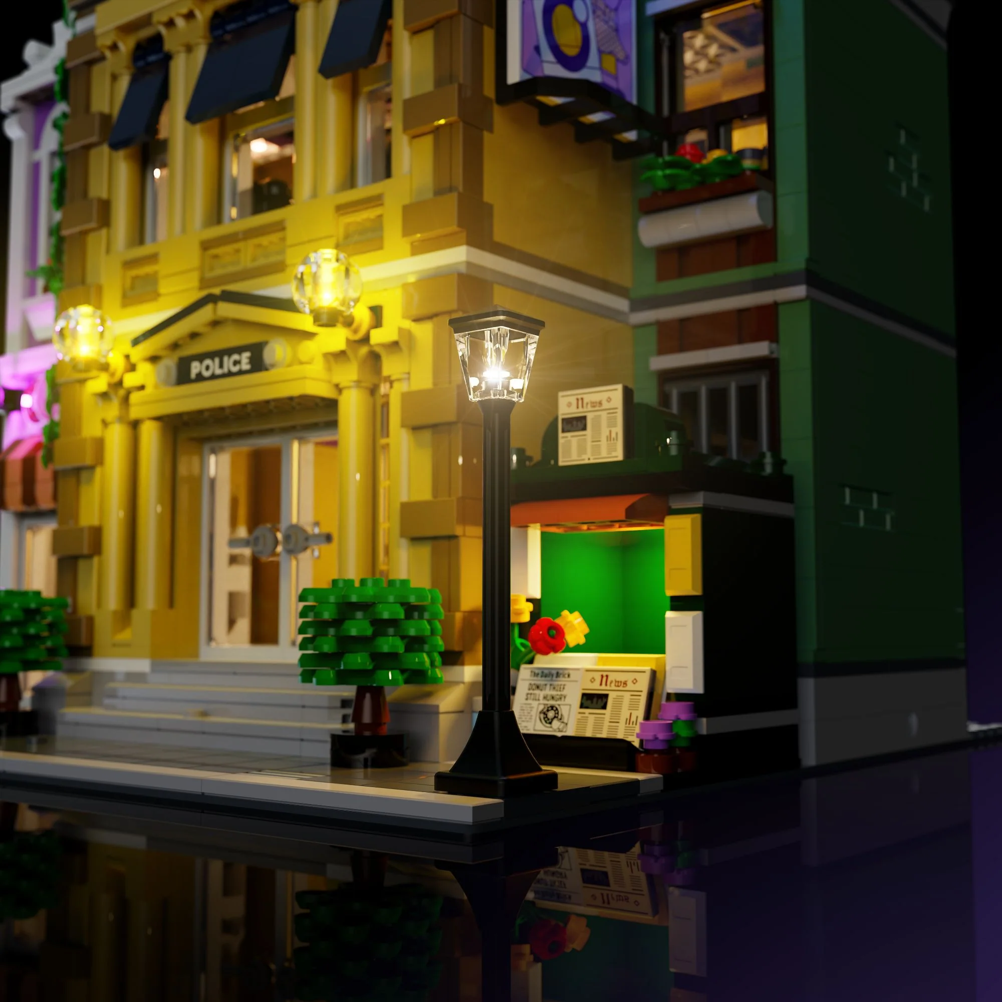Light Kit for LEGO® Police Station #10278 - Image 8