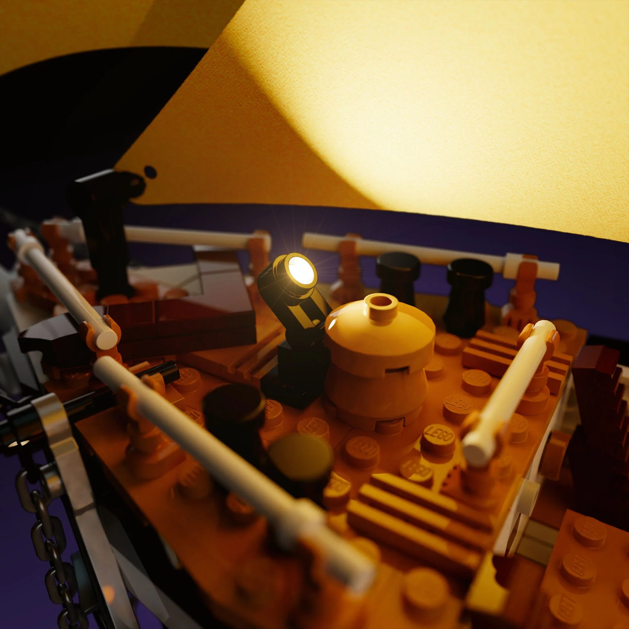 Light Kit for LEGO® The Endurance #10335 - Image 10