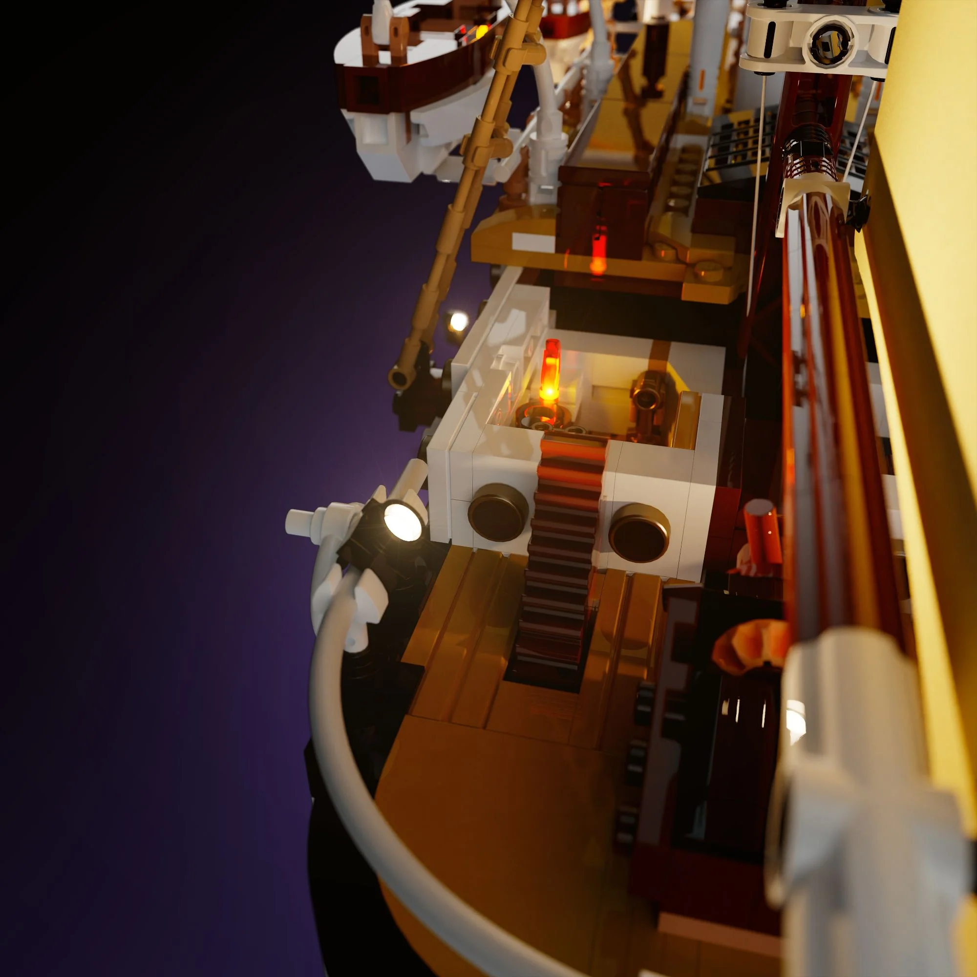 Light Kit for LEGO® The Endurance #10335 - Image 13