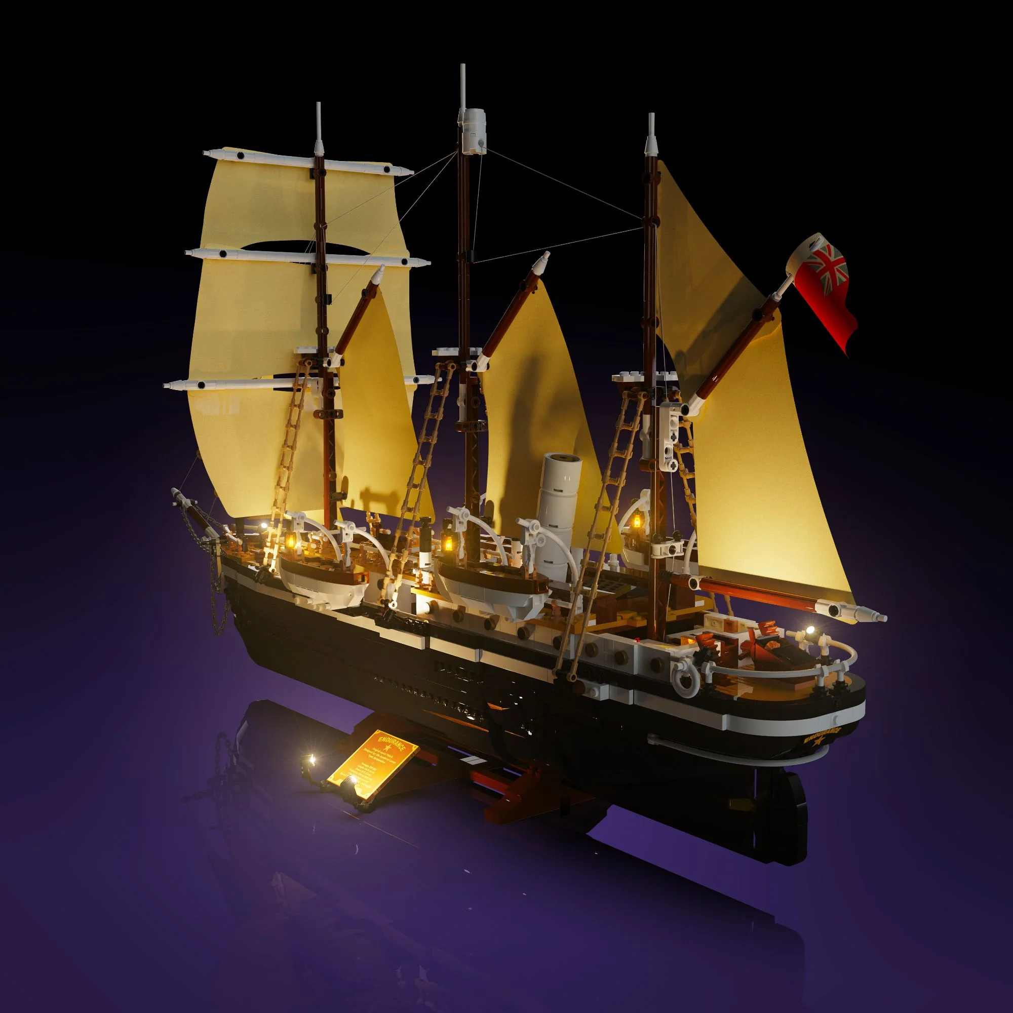 Light Kit for LEGO® The Endurance #10335 - Image 6