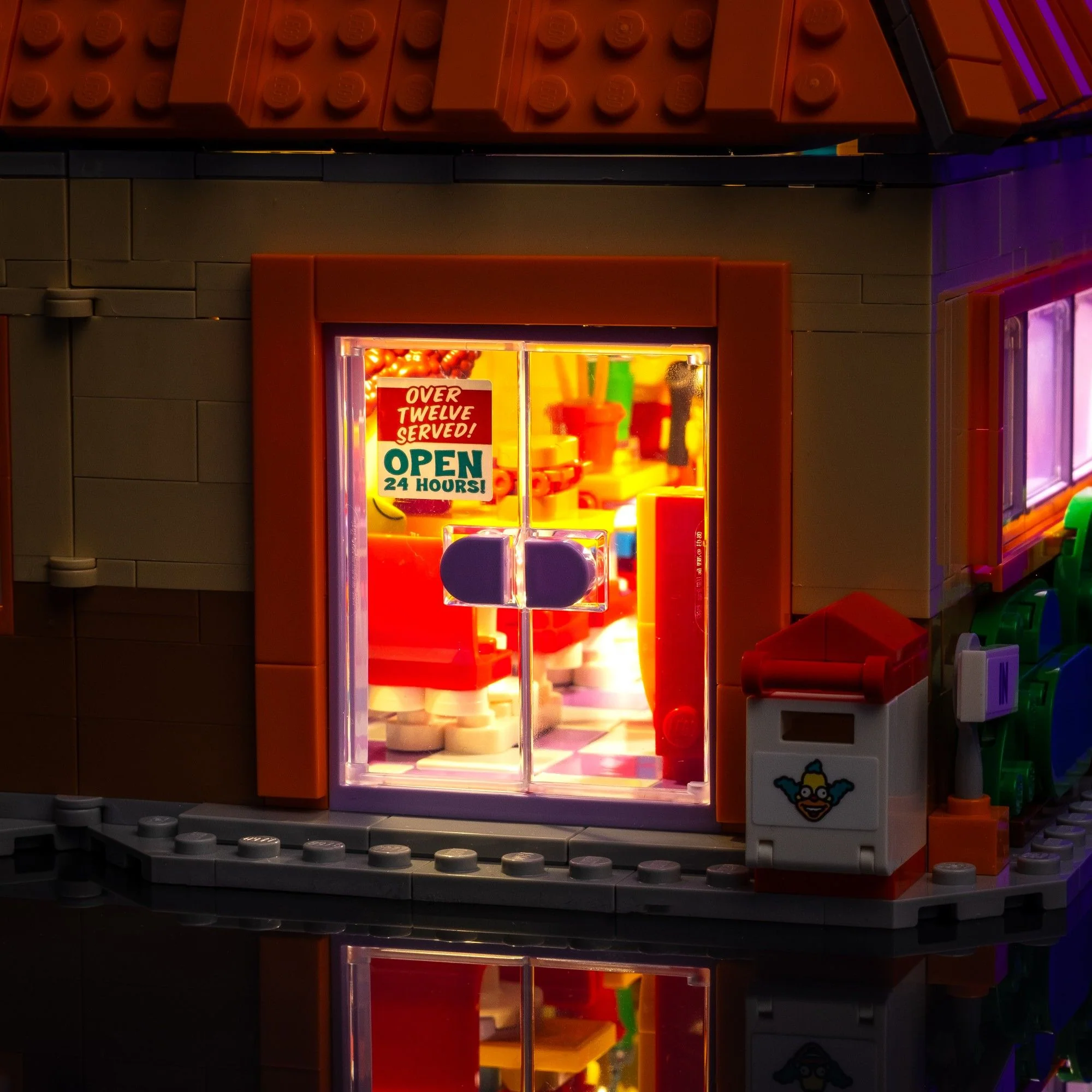 Light Kit for LEGO® The Simpsons™: Krusty Burger #10352 - Image 13