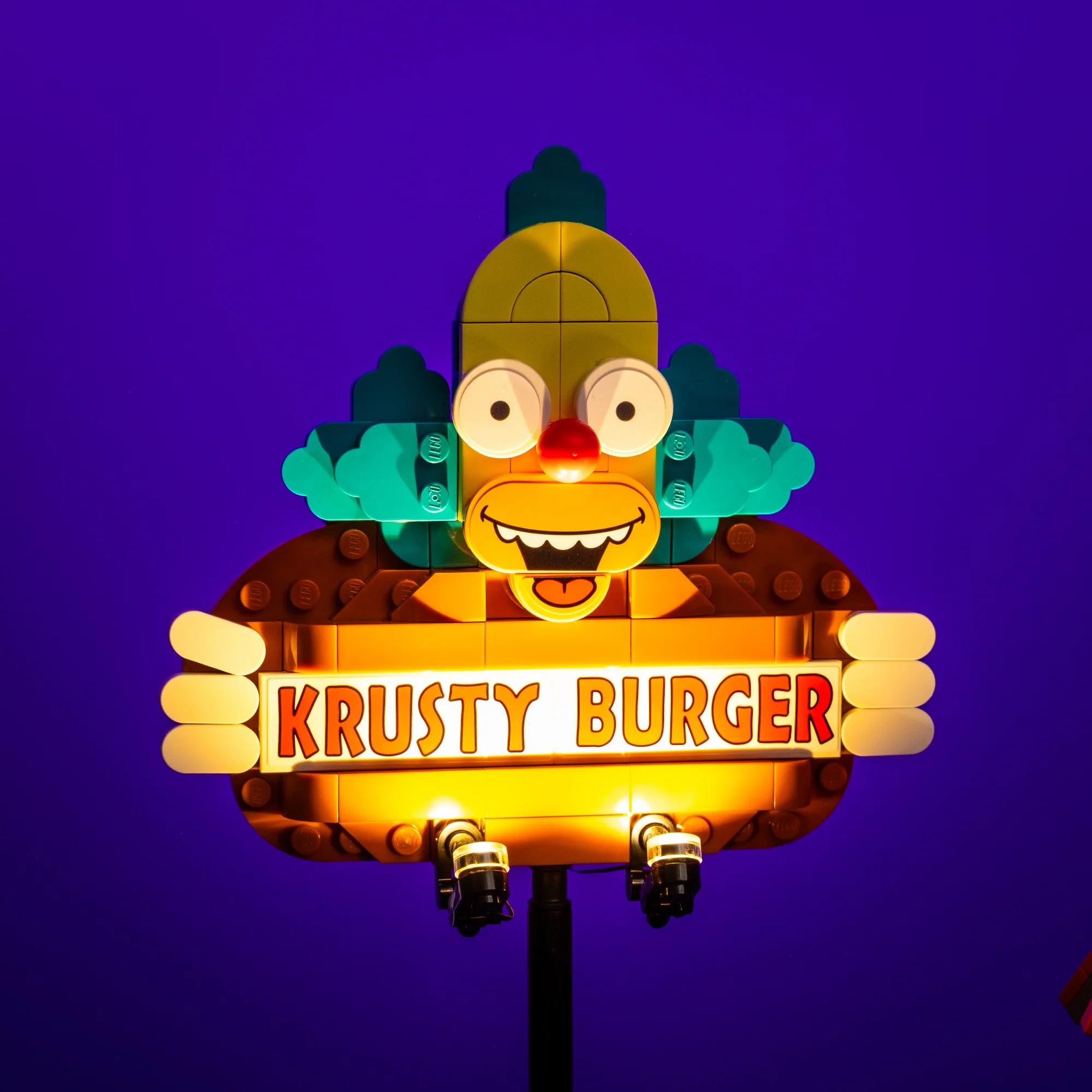 Light Kit for LEGO® The Simpsons™: Krusty Burger #10352 - Image 3