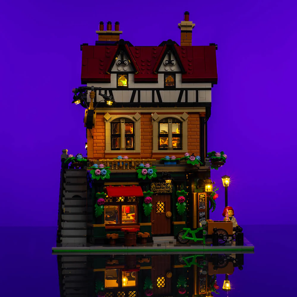 Light Kit for LEGO® Tudor Corner #10350 - Image 3