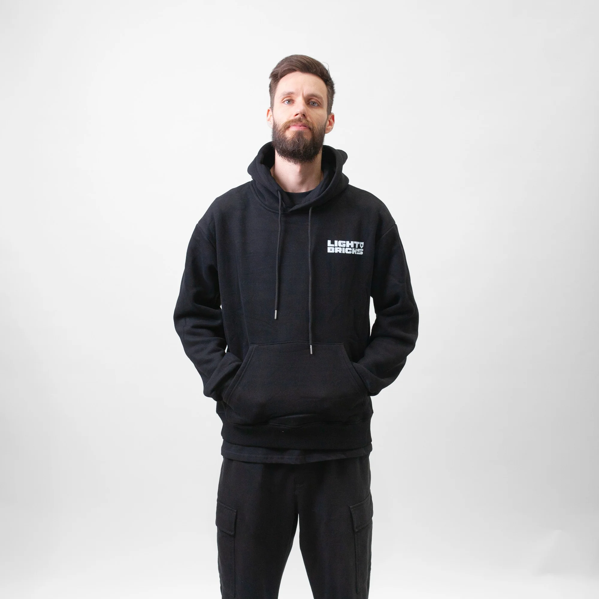 Light My Bricks™ Logo Hoodie - Image 4