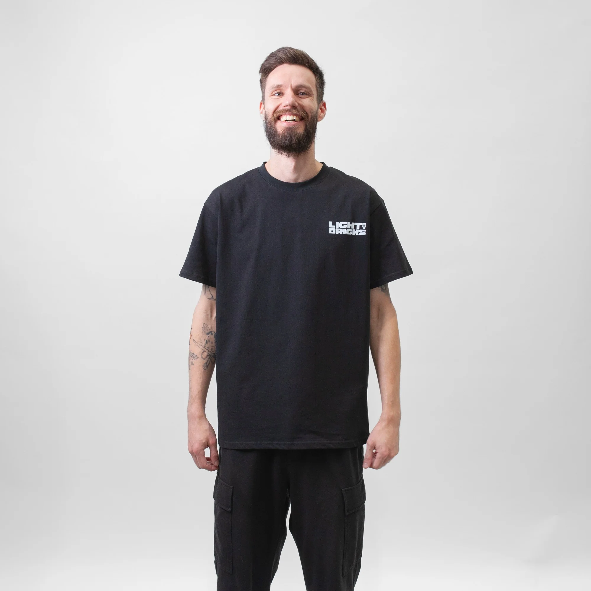 Light My Bricks™ Logo T-Shirt - Image 3